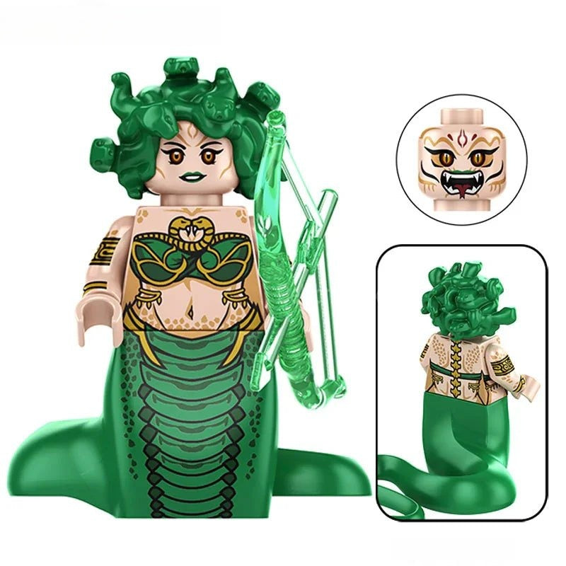 Medusa Greek Mythos Goddess Horror movie Minifigure Toy 2