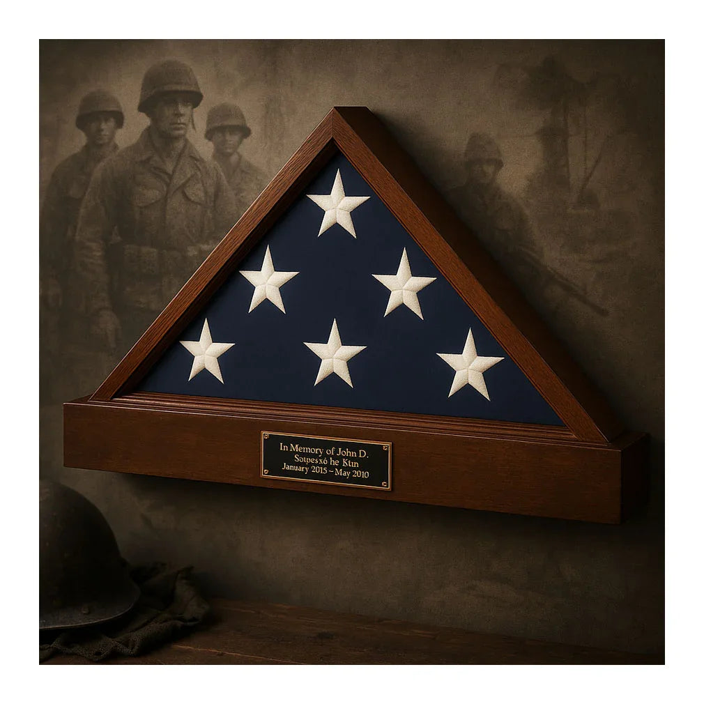 Memorial Flag Cases - Funeral Flag Case..