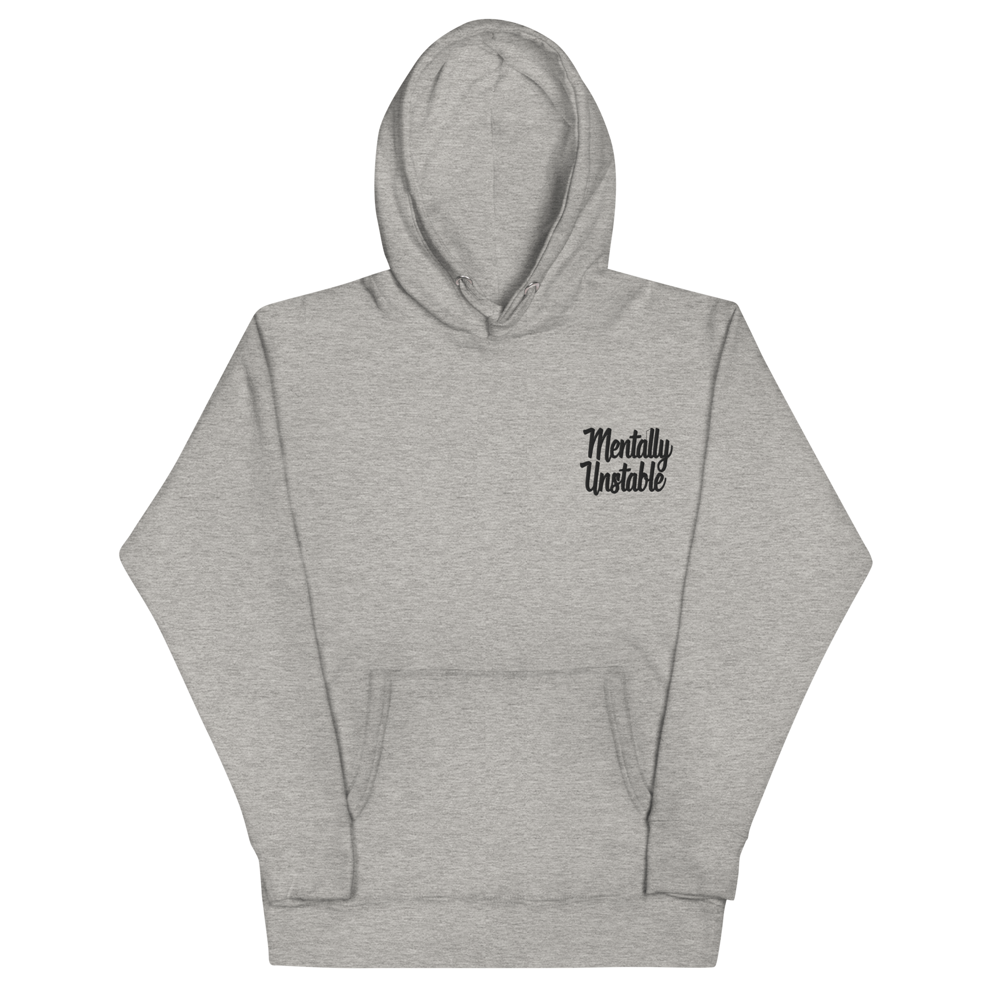 Mentally Unstable Embroidered Hoodie