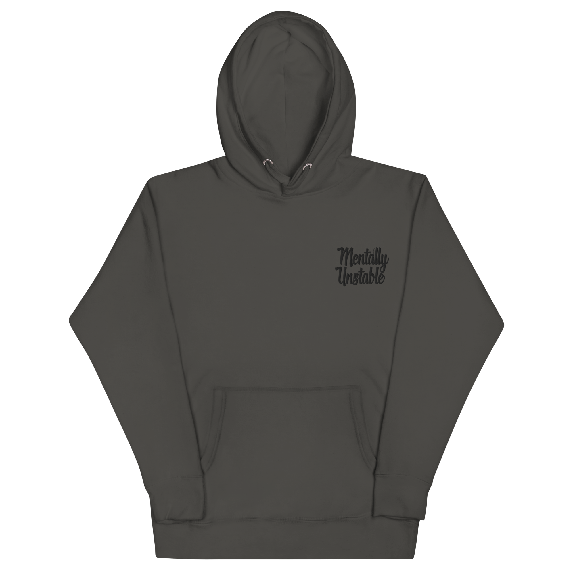 Mentally Unstable Embroidered Hoodie
