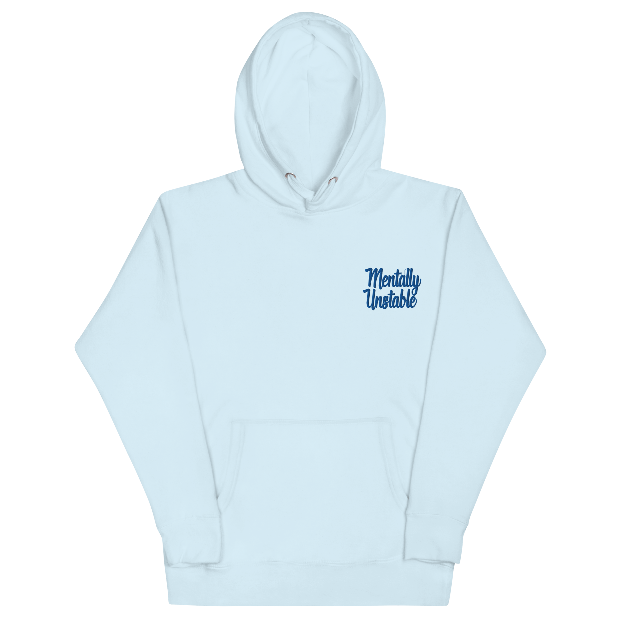 Mentally Unstable Embroidered Hoodie