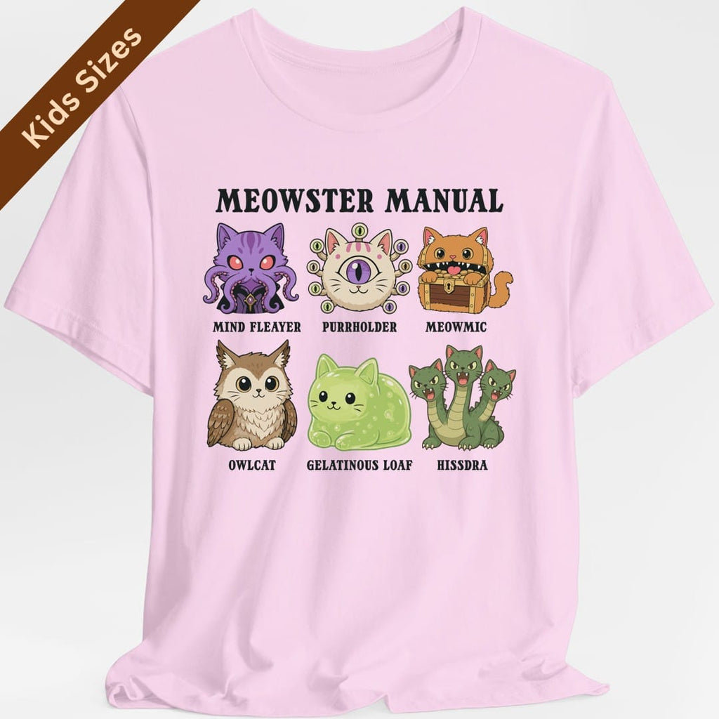 Meowster Manual Kids T-Shirt
