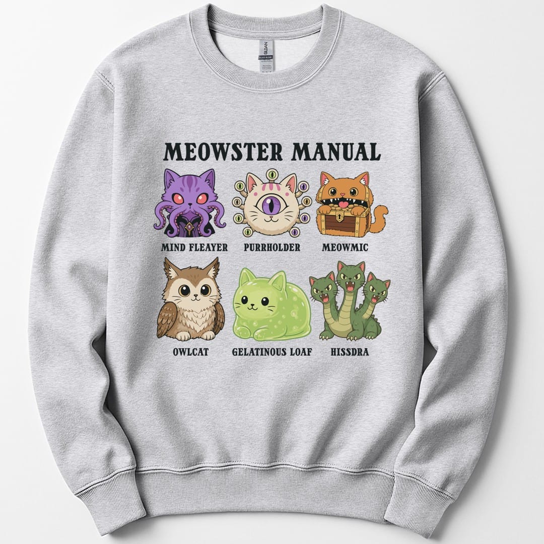 Meowster Manual Sweatshirt