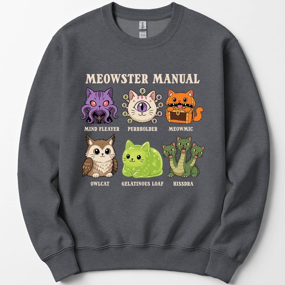 Meowster Manual Sweatshirt