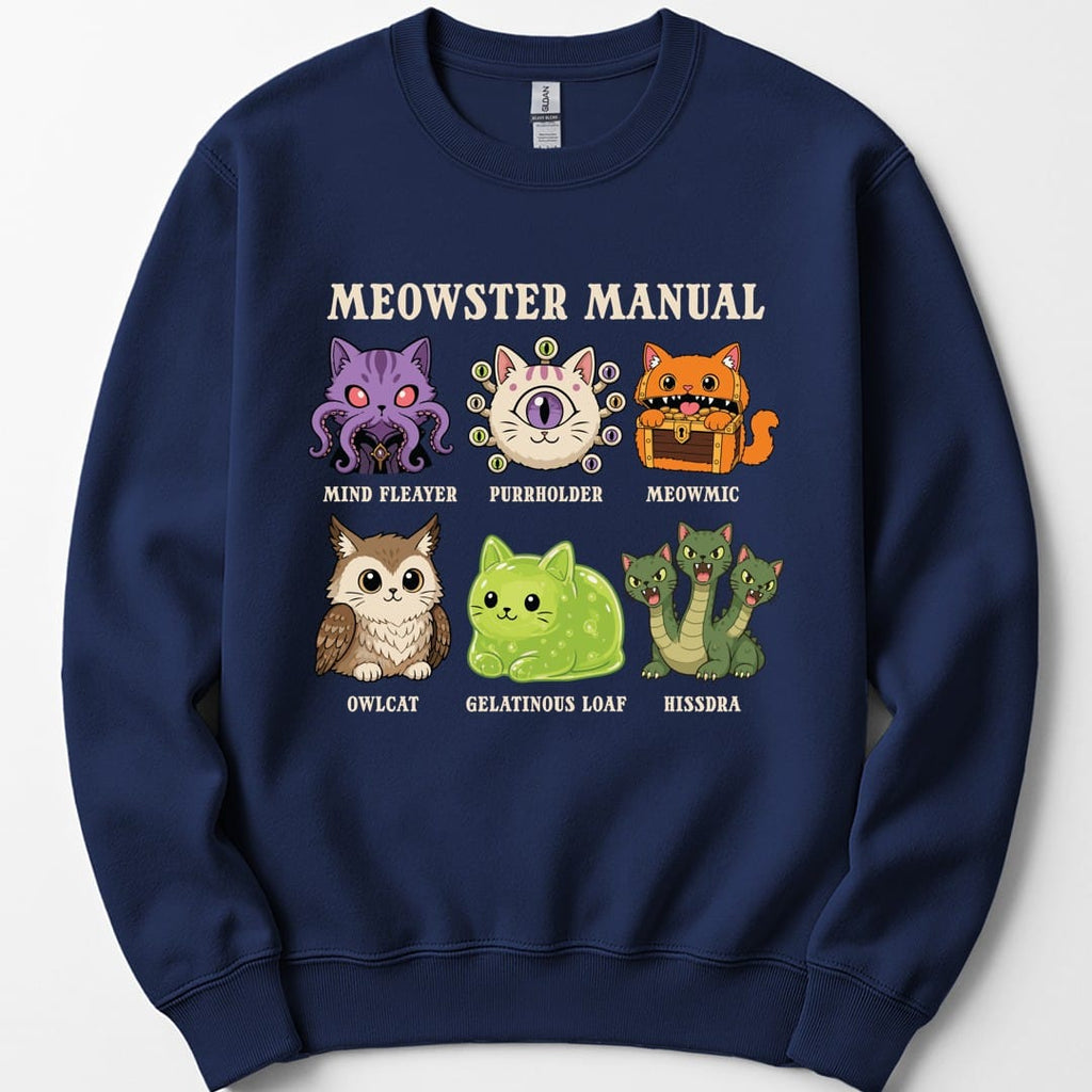 Meowster Manual Sweatshirt