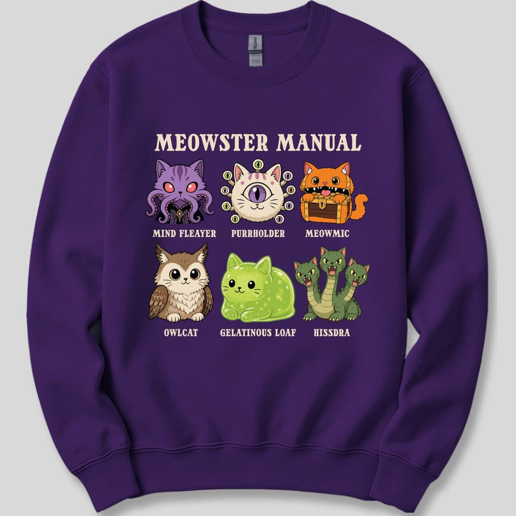 Meowster Manual Sweatshirt