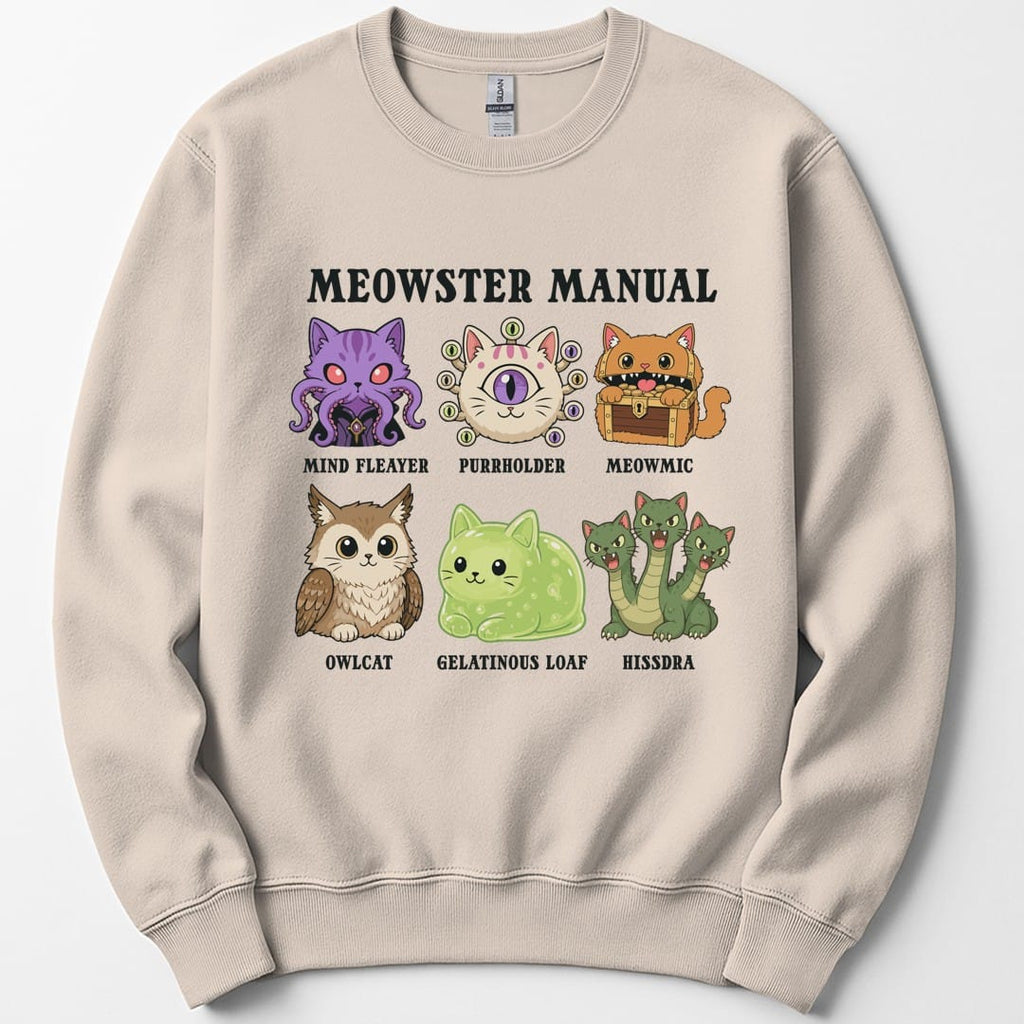 Meowster Manual Sweatshirt