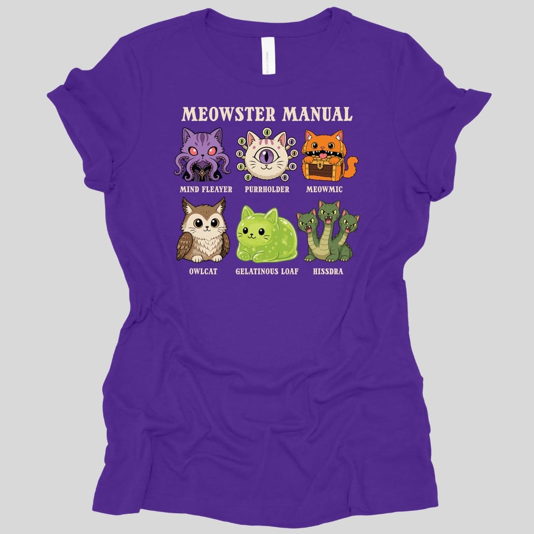 Meowster Manual Women's T-Shirt