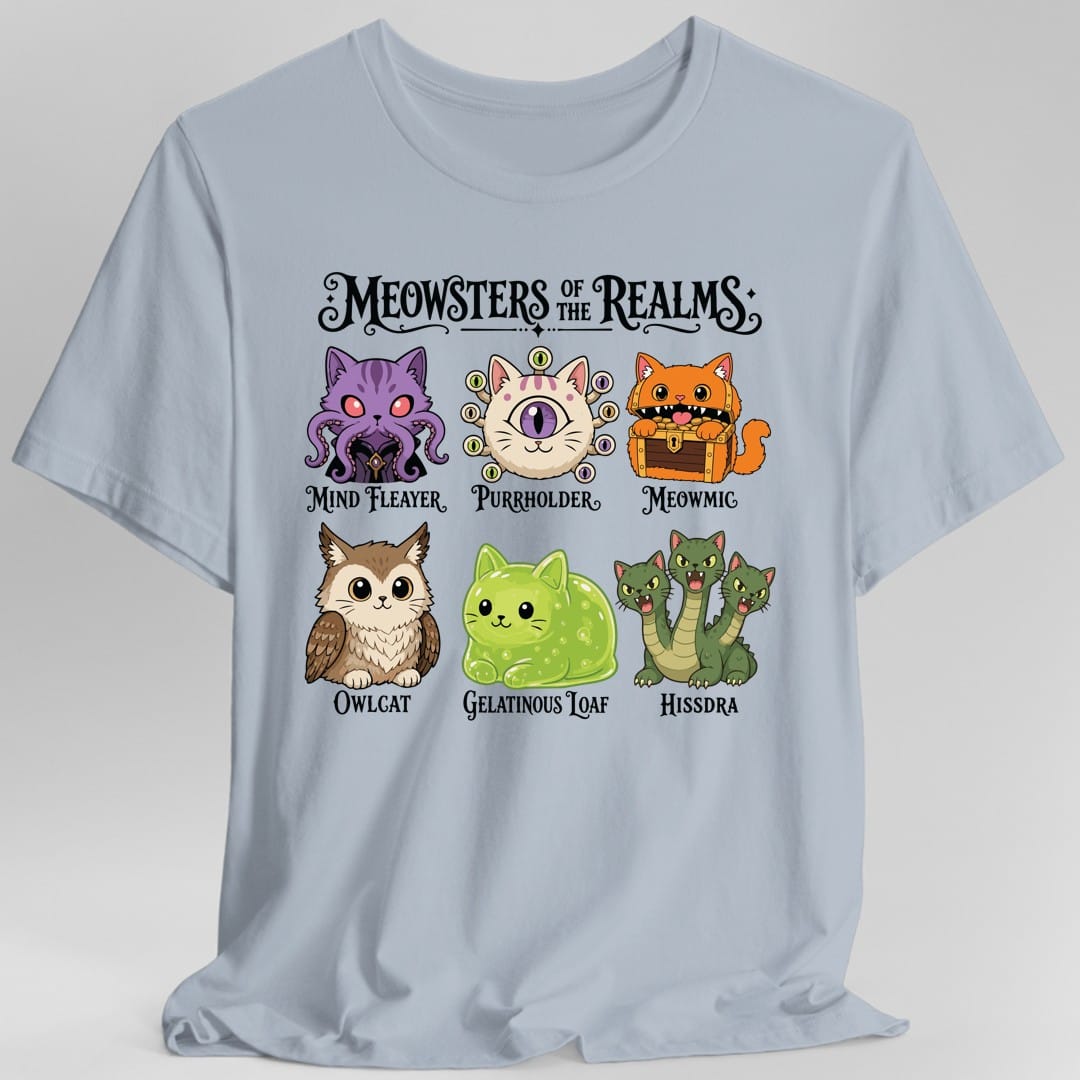 Meowsters of the Realms T-Shirt
