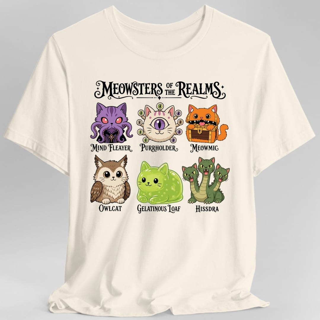 Meowsters of the Realms T-Shirt