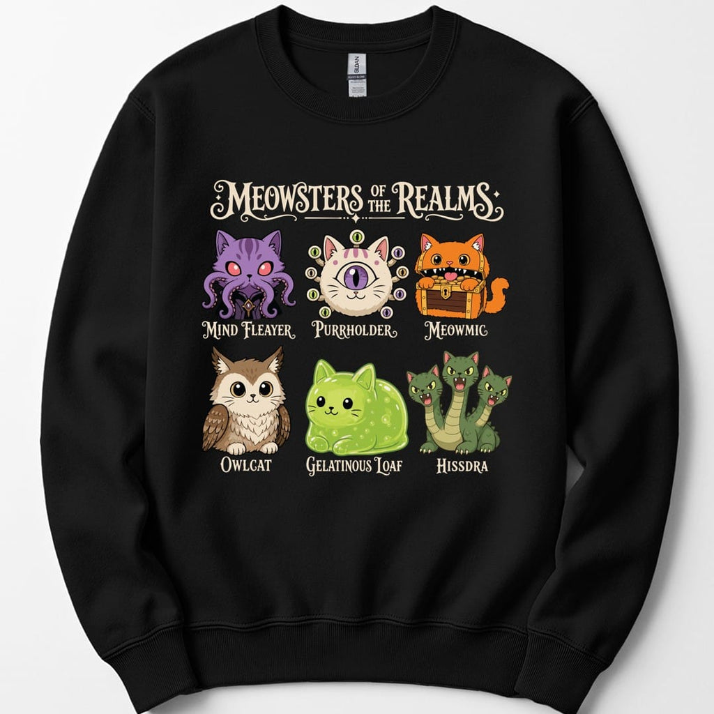 Meowsters of the Realms Sweatshirt