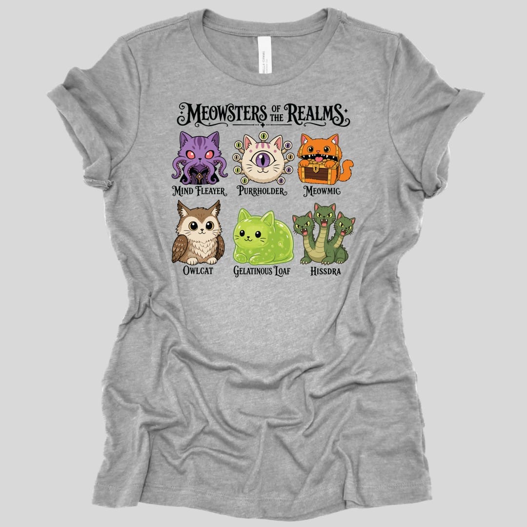 Meowsters of the Realms Women's T-Shirt