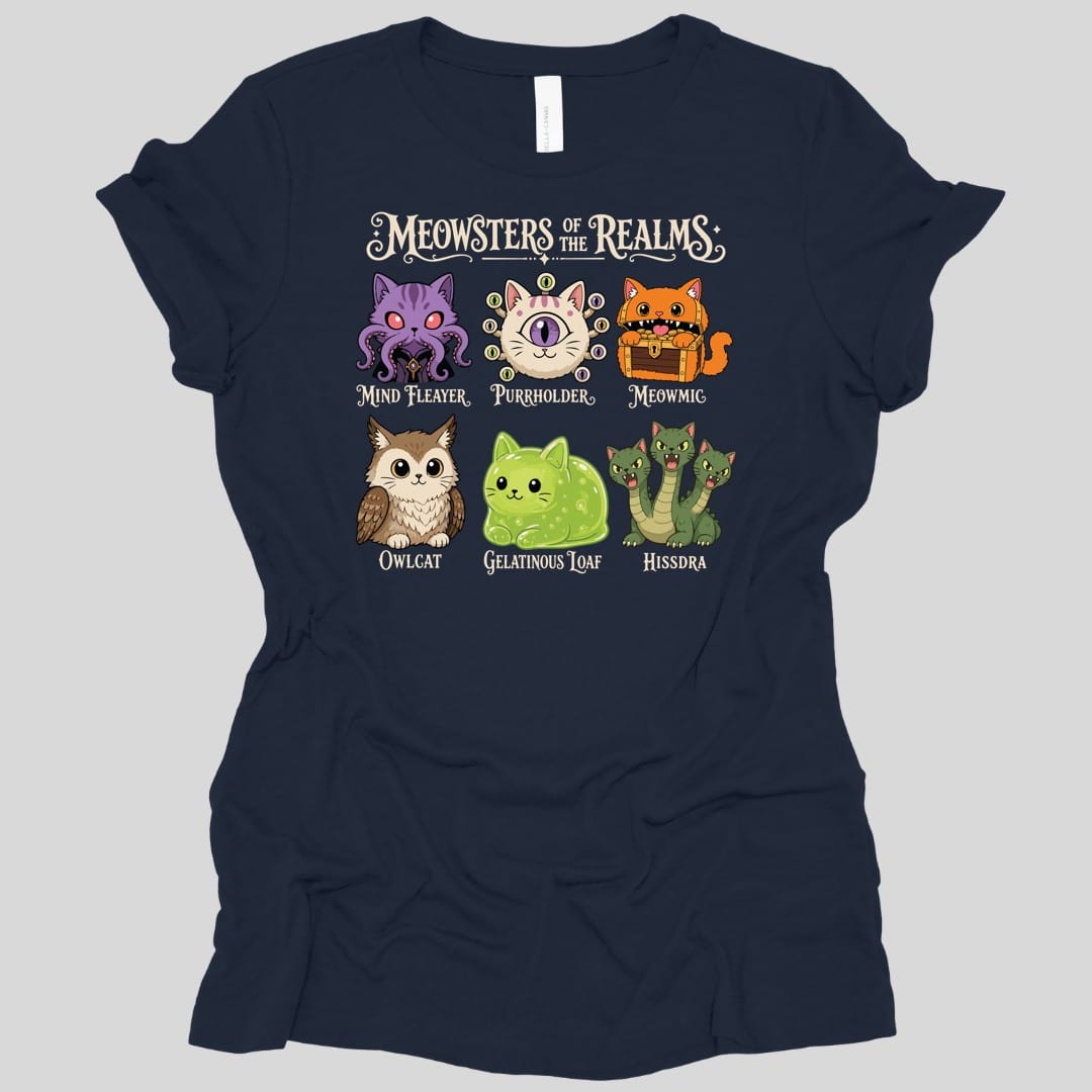 Meowsters of the Realms Women's T-Shirt
