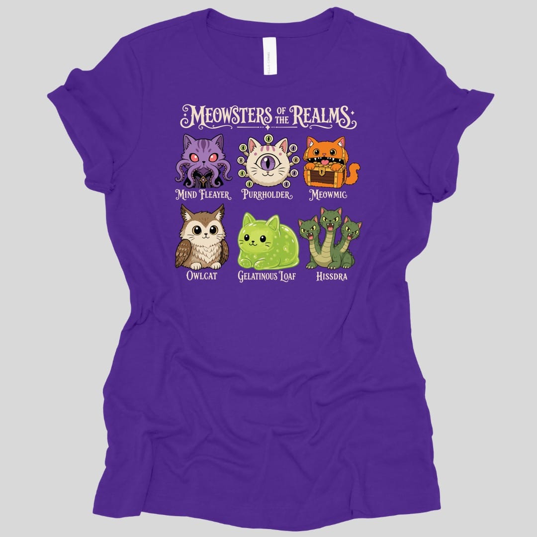 Meowsters of the Realms Women's T-Shirt