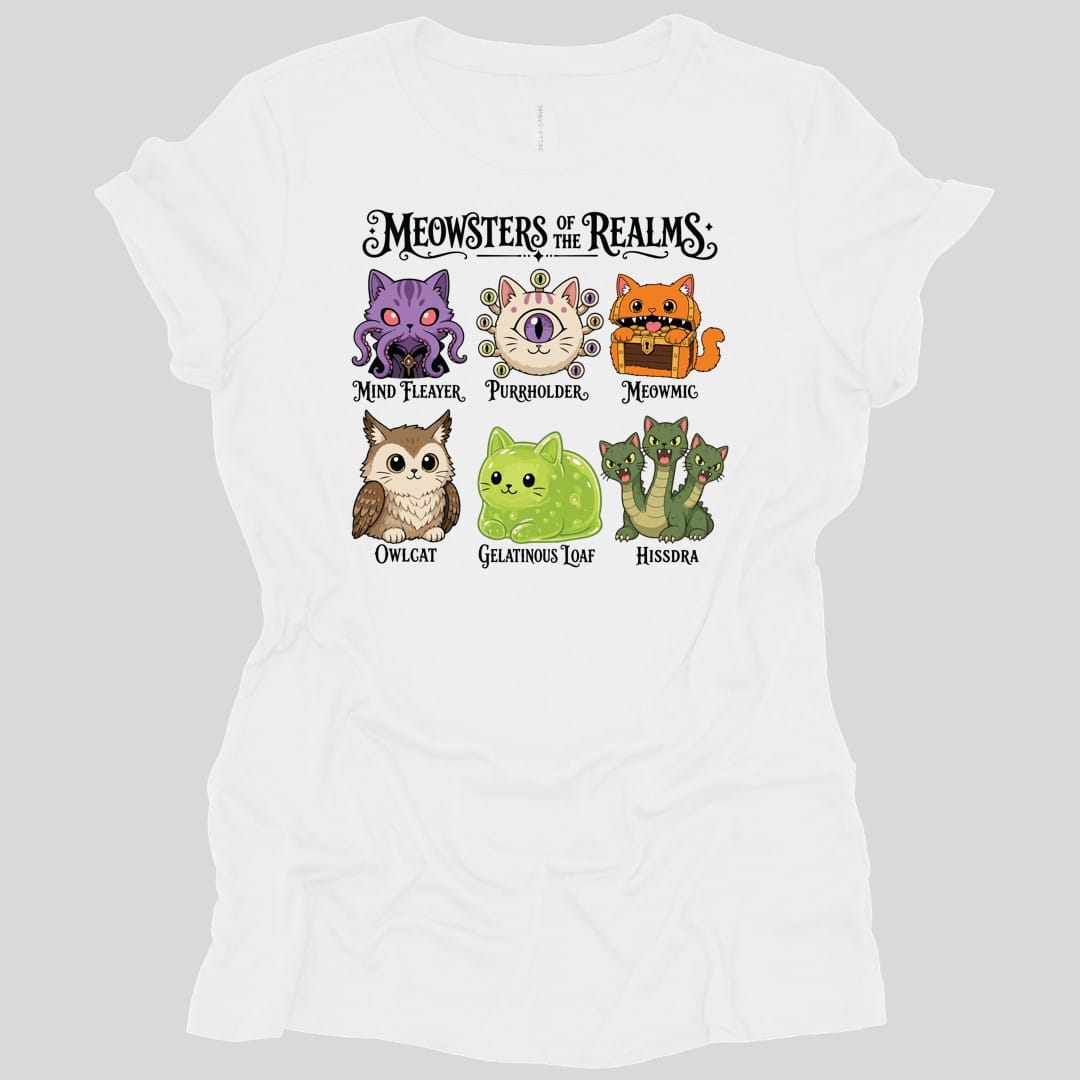 Meowsters of the Realms Women's T-Shirt