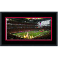 Framed Mercedes-Benz Stadium Atlanta Falcons 16x24 Football Photo Professionally Matted