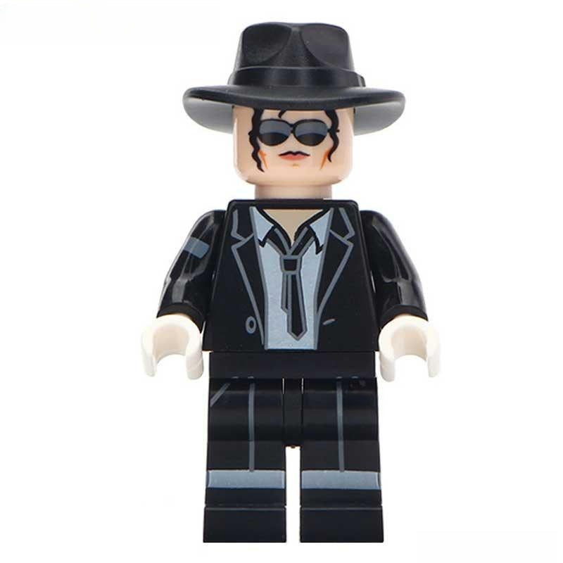 Michael Jackson King of Pop Minifigure Custom Music Toys