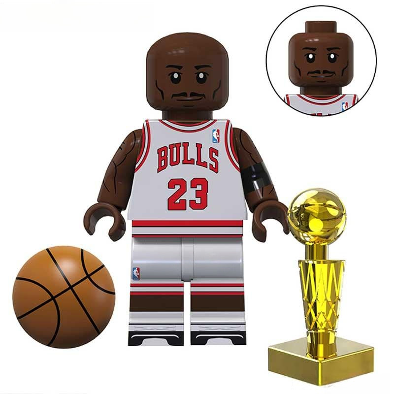 Michael Jordan Minifigure Toy Sports Icons NBA 2
