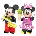 Mickey & Minnie Mouse set of 2 Disney Minifigure Toy 4