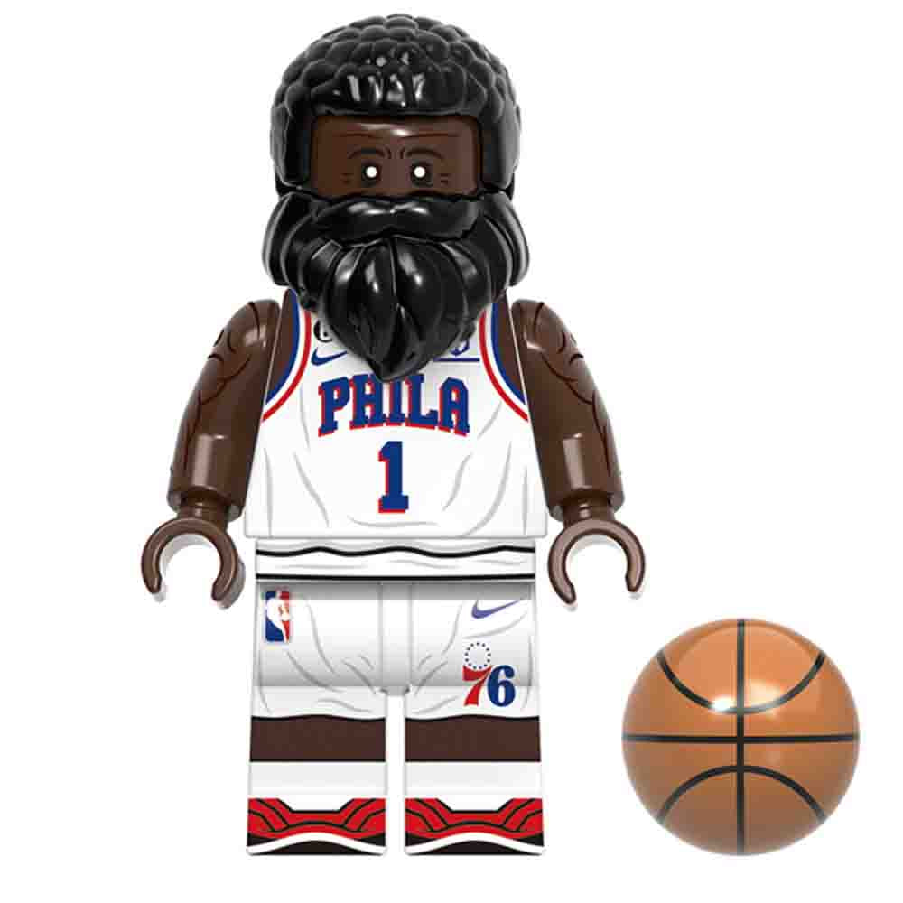James Harden Minifigure NBA Toy Sports Icons