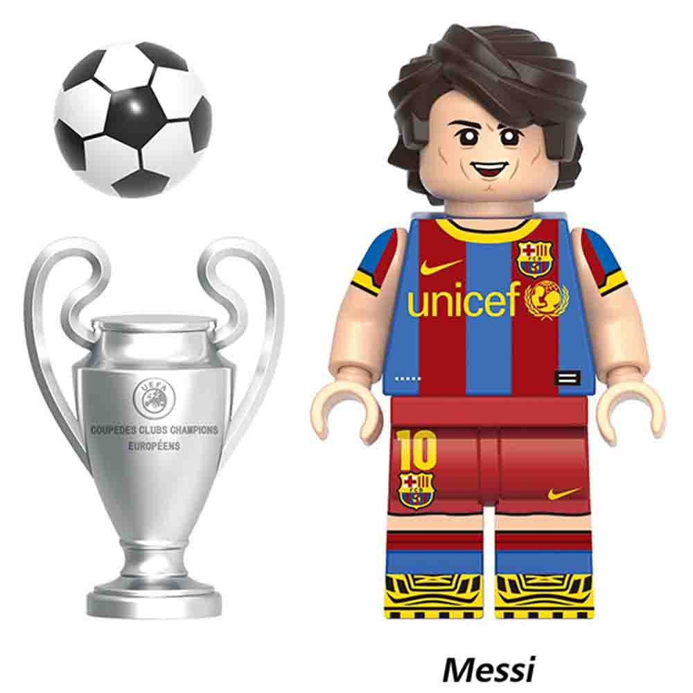 Lionel Messi Minifigure Sports Soccer Icons World Cup Football