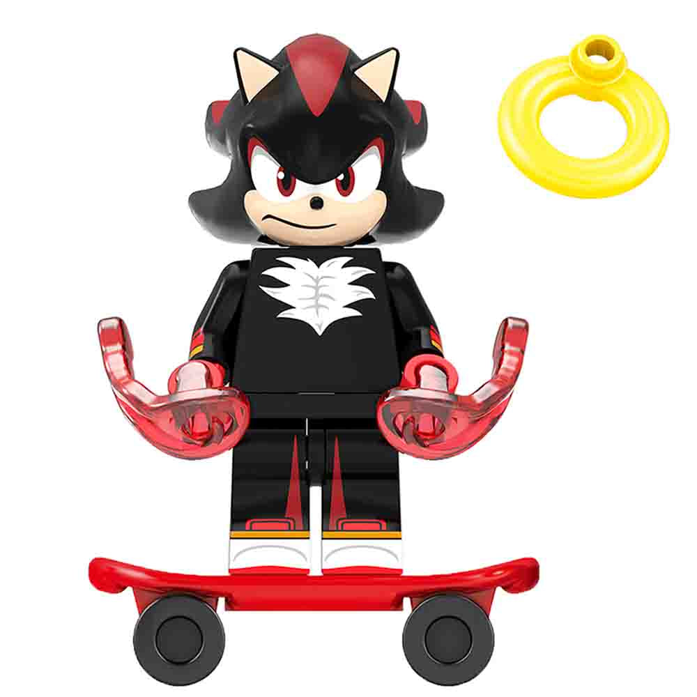 Shadow from Sonic The Hedgehog Minifigure Building Toy