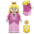 Princess Peach from Super Mario Brothers Universe Minifigure Building Toy