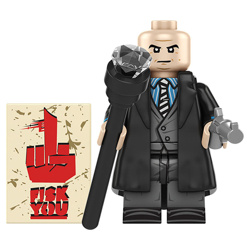 Wilson Fisk Kingpin Defenders Lego Compatible Minifigure