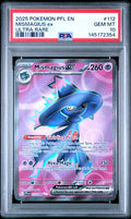 Graded 2025 PKM PFL EN Mismagius ex #112 Ultra Rare Trading Card Game PSA 10 Gem Mint