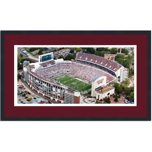 Framed Davis Wade Stadium Mississippi State Bulldogs 16x24 NCAA Football Photo Professionally Matted