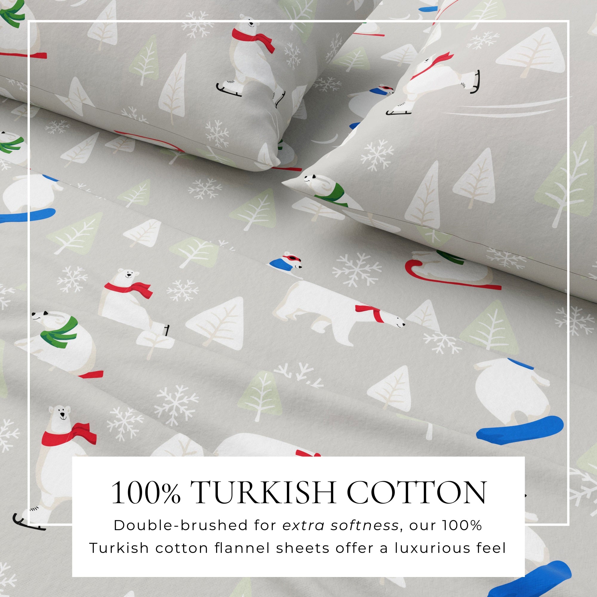 Turkish Cotton Flannel Sheet - Stratton Collection