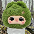 Momof2boyz Shop Idol Plush First Gen crocodile character with green fluffy fur and large expressive eyes