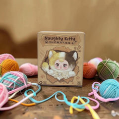 Naughty Kitty Collectible Plush Toy Figure
