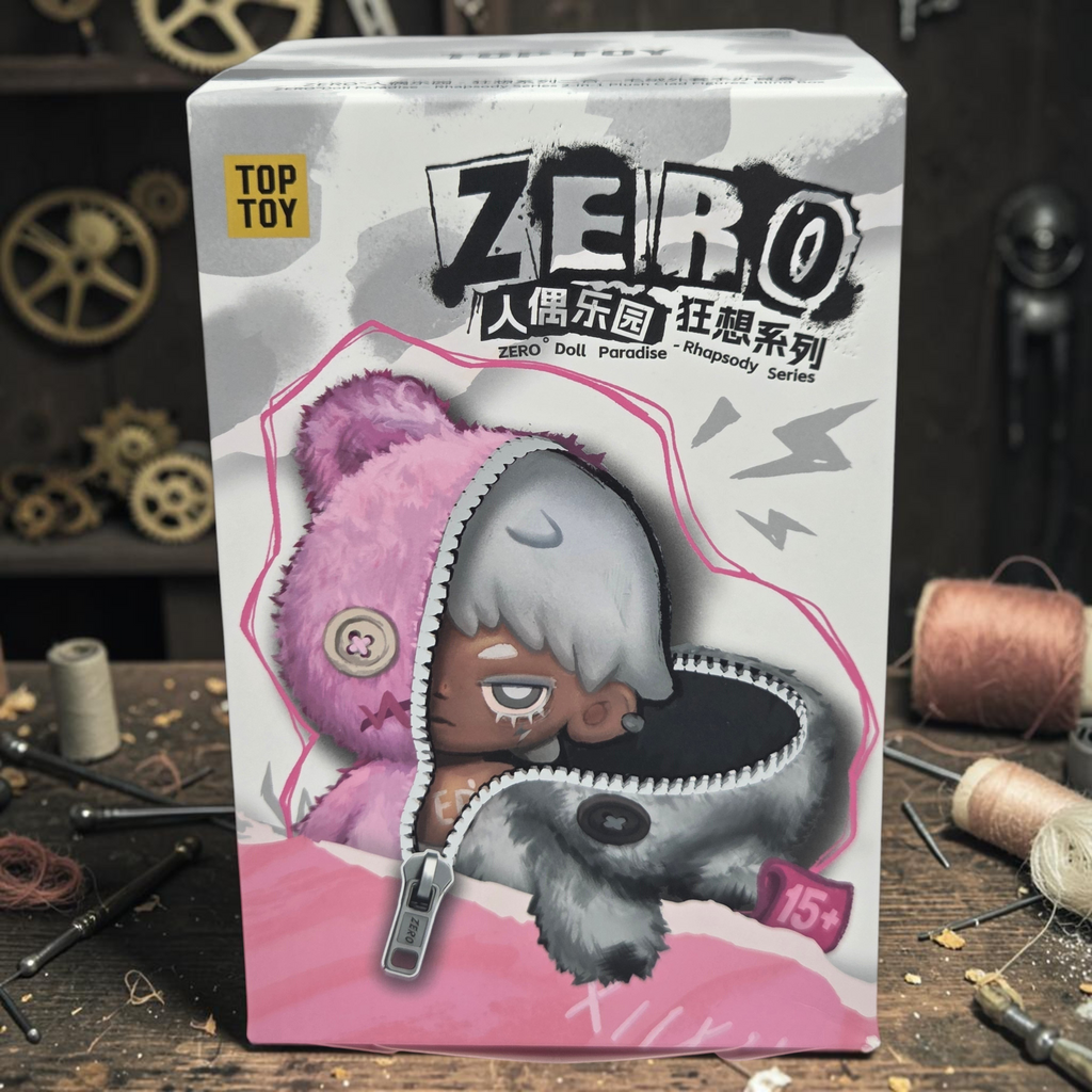 Momof2boyz Shop TOP TOY ZERO Doll Paradise Rhapsody Series collectible figure blind box packaging
