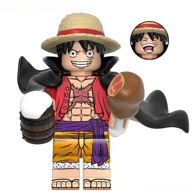 Monkey D Luffy from One Piece Lego Anime Minifigures Custom Toys 2