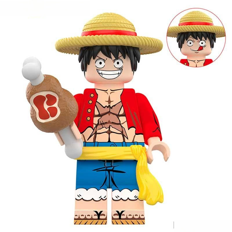 Monkey D Luffy from One Piece Lego Anime Minifigures 1