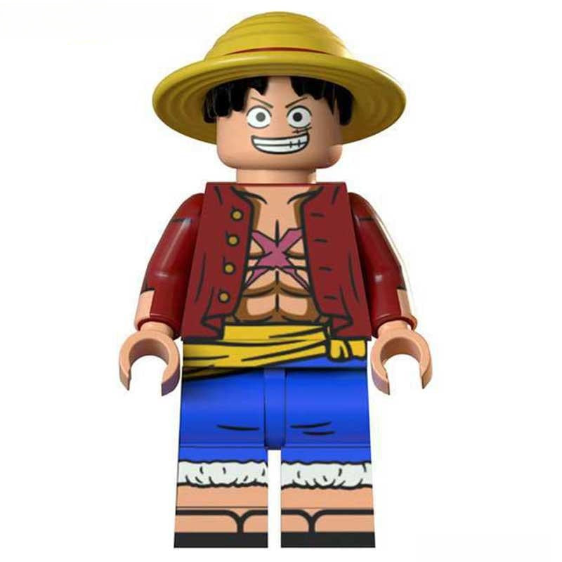 Monkey D Luffy One Piece Anime classic version Minifigure Toy 8