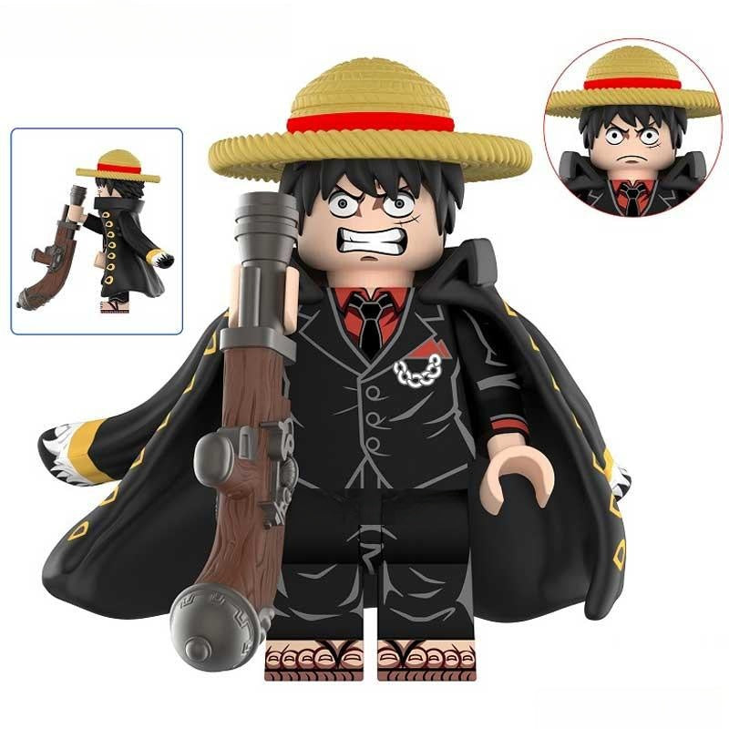 Monkey D Luffy ONE PIECE Lego Anime Minifigures Custom Toys 13
