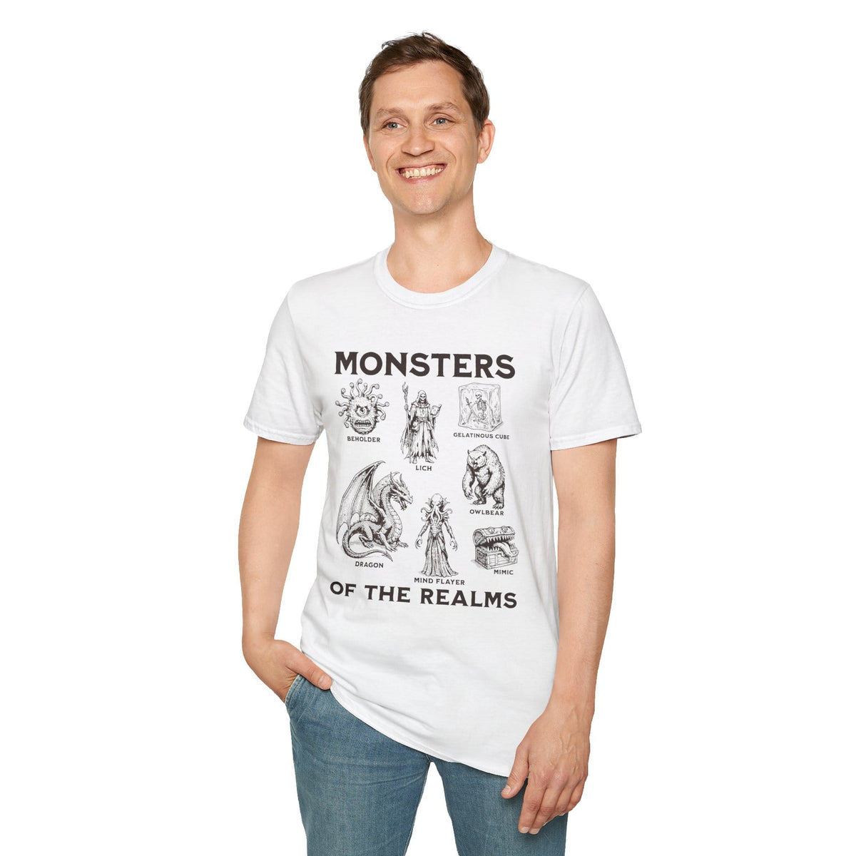 Monsters of the Realms D&D T-Shirt