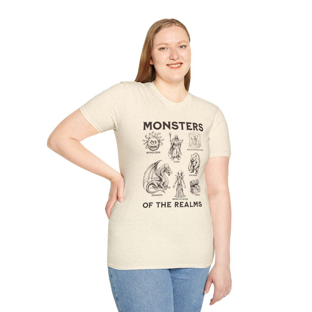 Monsters of the Realms D&D T-Shirt