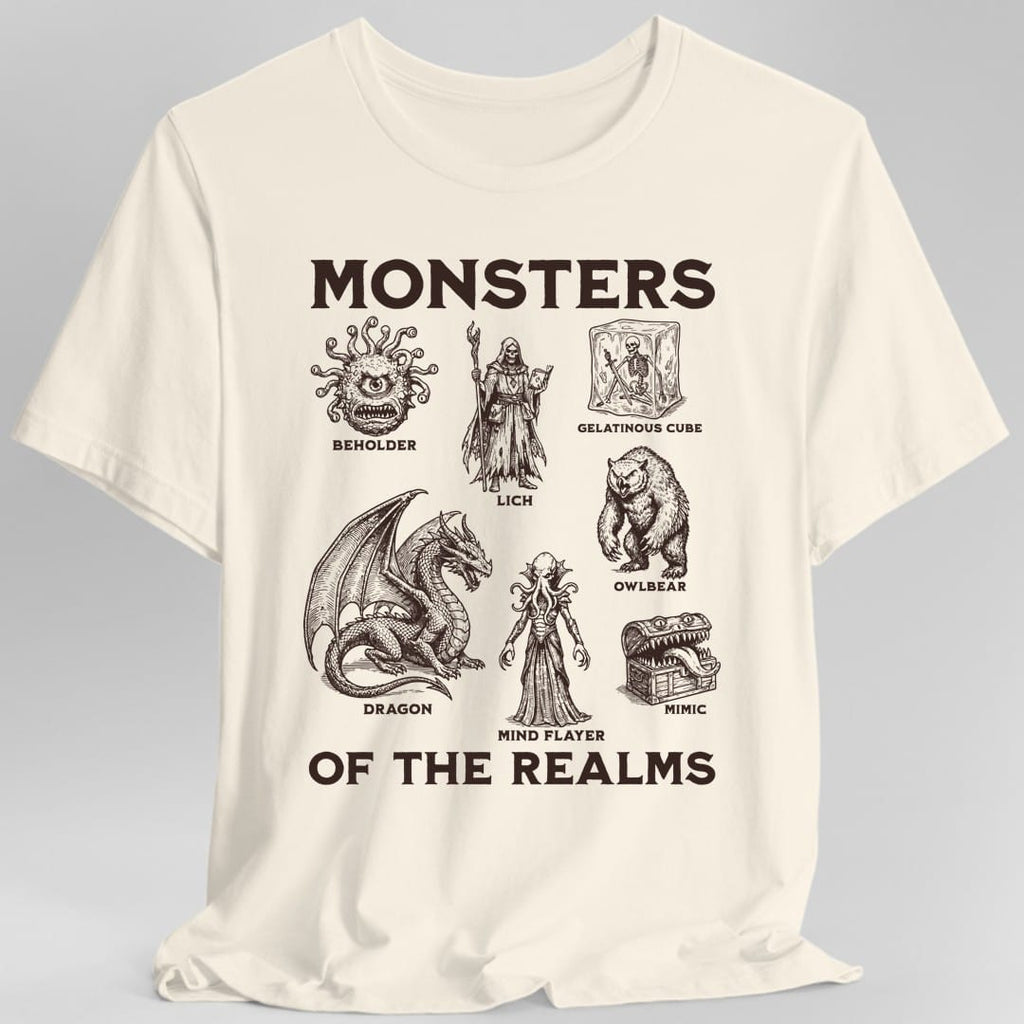Monsters of the Realms D&D T-Shirt