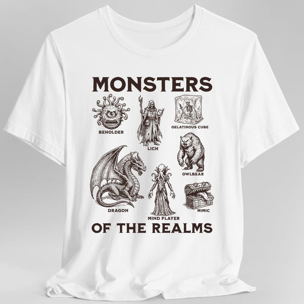 Monsters of the Realms D&D T-Shirt