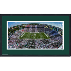 Framed Spartan Stadium Michigan State Spartans 16x24 NCAA Football Photo Professionally Matted