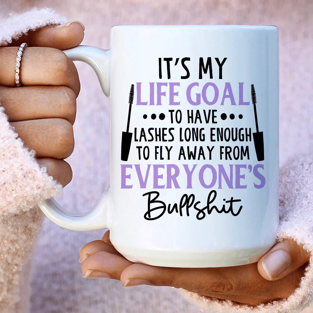 My Life Goal Ceramic Mug 15 oz