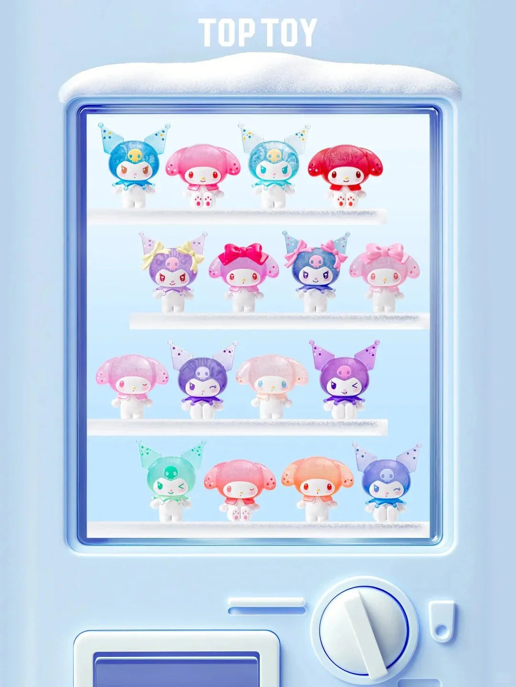 MY MELODY & KUROMI Ramune-Style Mini Figures Surprise Blind Bag by Top Toy
