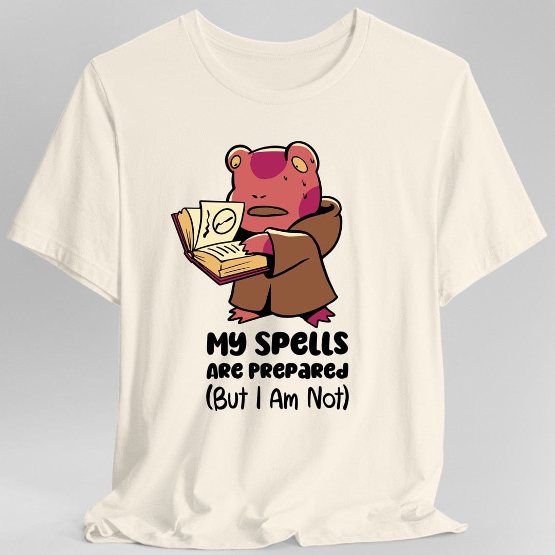 My Spells Are Prepared Funny D&D T-Shirt
