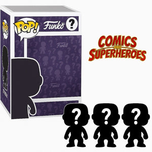 Set of 3 Surprise Mystery Comics & Superheroes Funko Pop! Randomly Selected