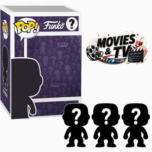 Set of 3 Surprise Mystery Movies & TV Funko Pop! Randomly Selected