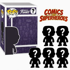 Pack of 5 Surprise Mystery Comics & Superheroes Funko Pop! Randomly Selected