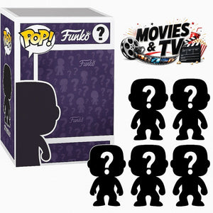 Pack of 5 Surprise Mystery Movies & TV Funko Pop! Randomly Selected